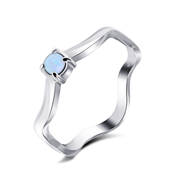 Opal Silver Rings NSR-2090